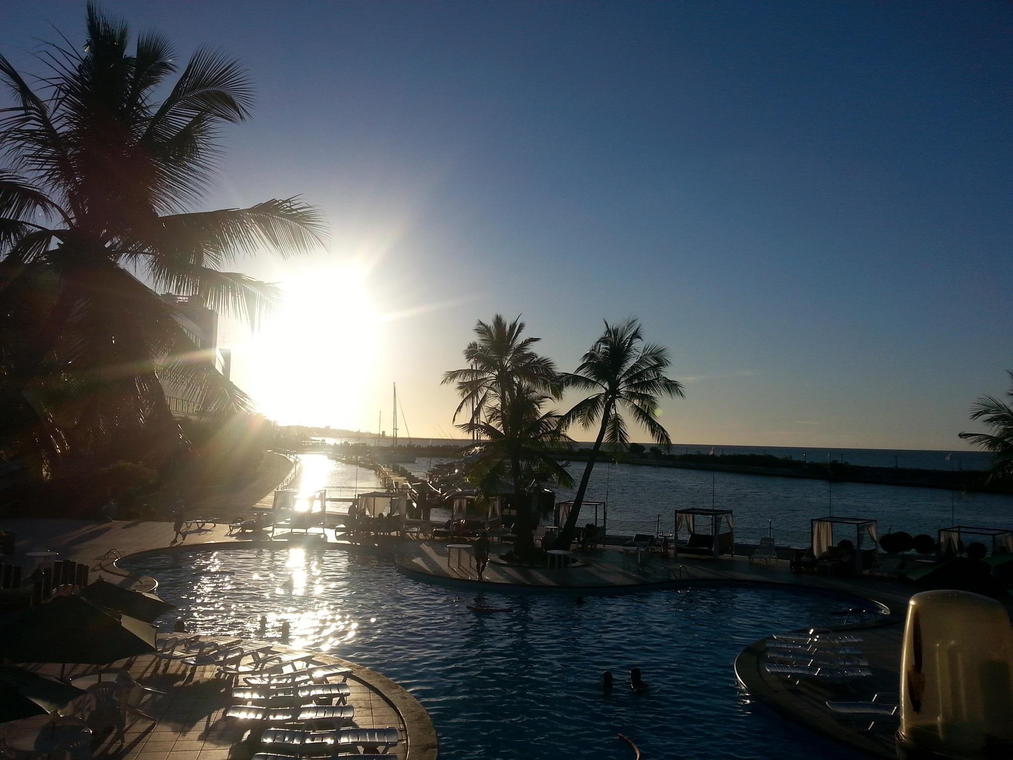 Marina Park Hotel ฟอร์ตาเลซา ภายนอก รูปภาพ Sunset at the Sheraton Maldives Resort & Spa